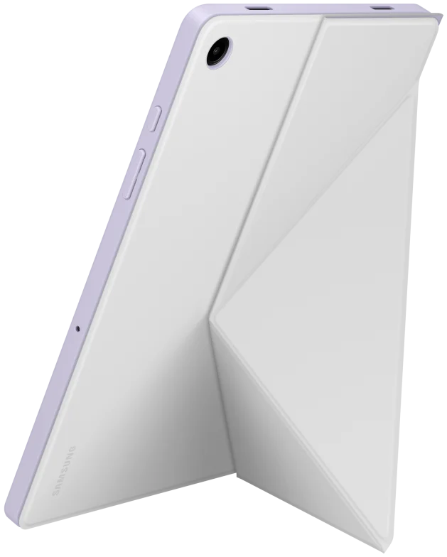 Originele Samsung Galaxy Tab A9 Plus Hoes Book Cover Wit/Paars afbeelding 1