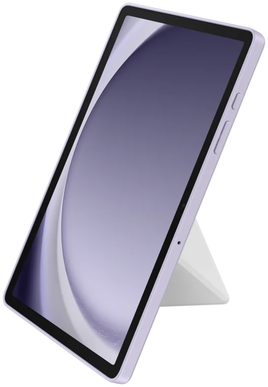 Originele Samsung Galaxy Tab A9 Plus Hoes Book Cover Wit/Paars afbeelding 2