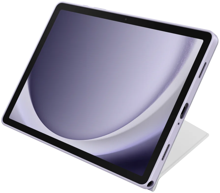 Originele Samsung Galaxy Tab A9 Plus Hoes Book Cover Wit/Paars afbeelding 4