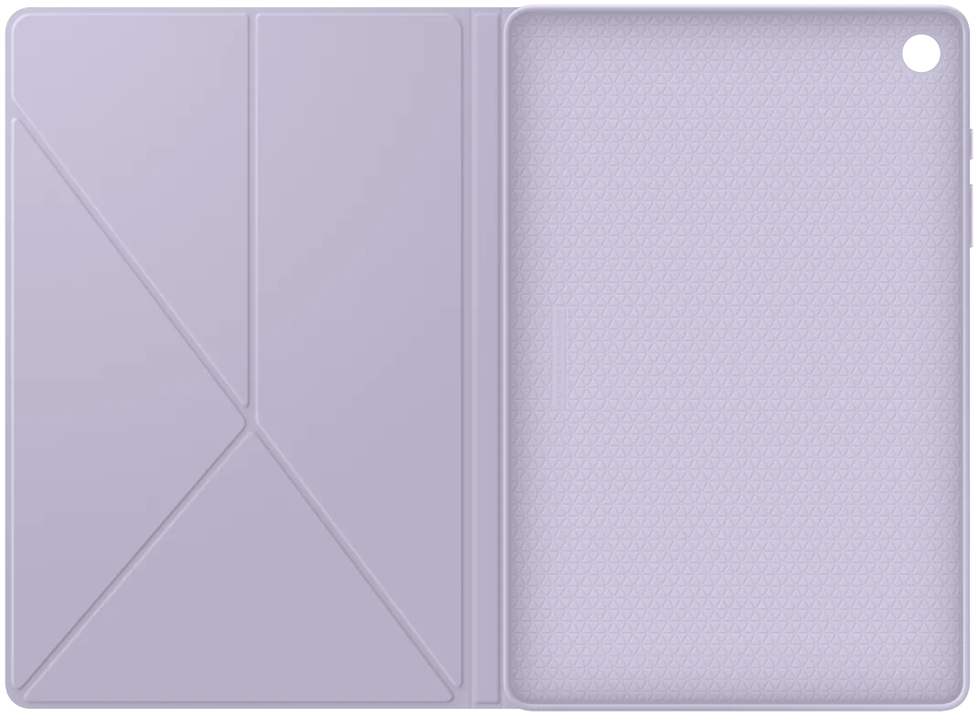 Originele Samsung Galaxy Tab A9 Plus Hoes Book Cover Wit/Paars afbeelding 7