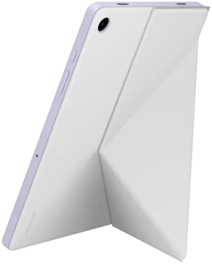 Originele Samsung Galaxy Tab A9 Plus Hoes Book Cover Wit/Paars afbeelding 1