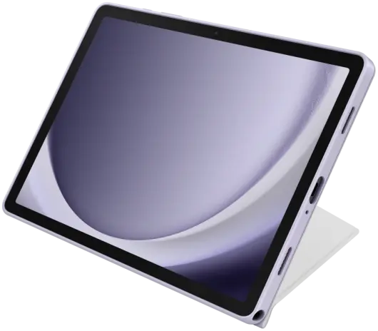 Originele Samsung Galaxy Tab A9 Plus Hoes Book Cover Wit/Paars afbeelding 4