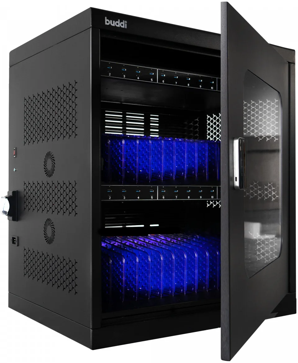 Buddi Collect Oplaadstation Kast voor 30 Tablets / Smartphones / Laptops afbeelding 1