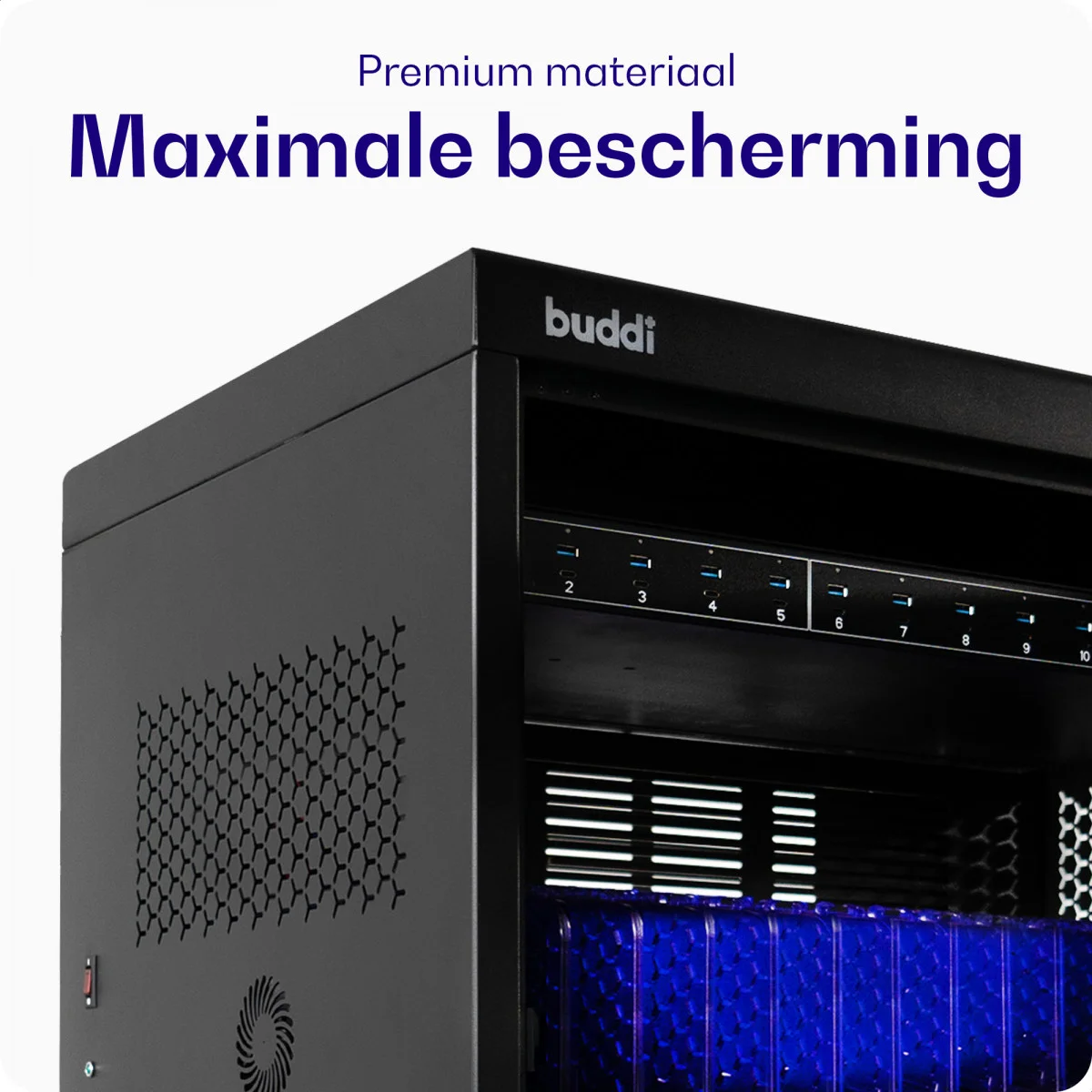 Buddi Collect Oplaadstation Kast voor 30 Tablets / Smartphones / Laptops afbeelding 4