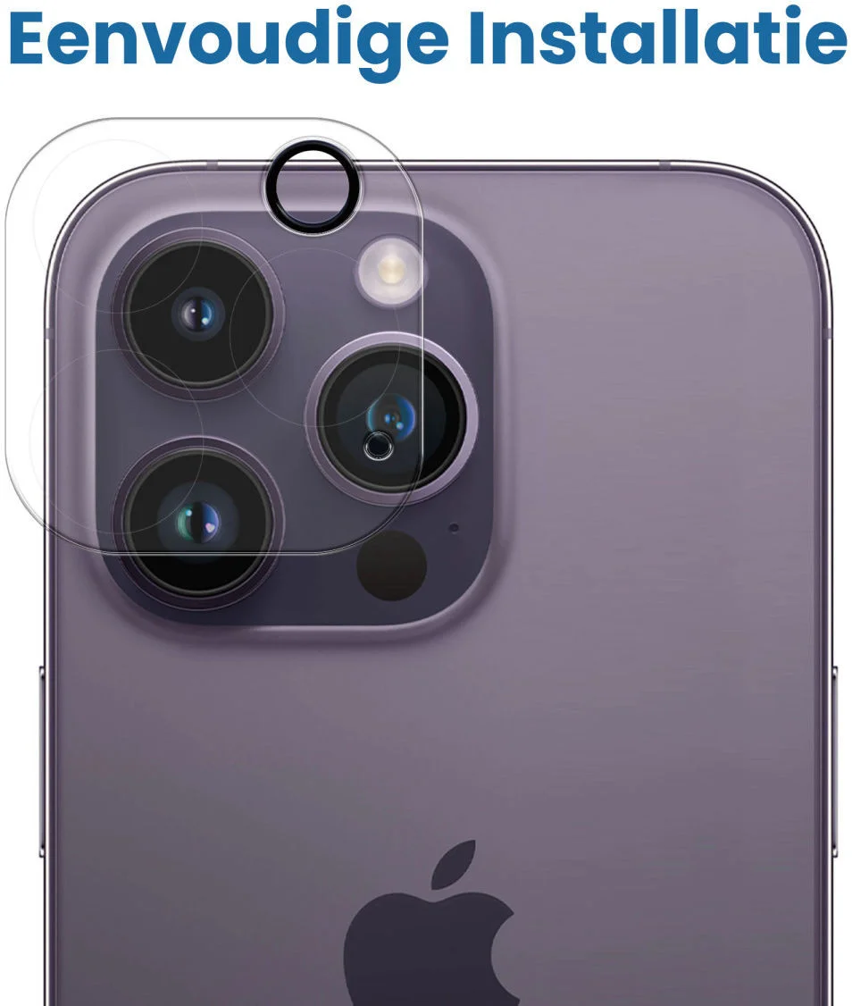 Apple iPhone 15 Pro Max Tempered Glass (2-Pack) + Camera Protector (2-Pack) afbeelding 6