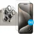 Apple iPhone 15 Pro Max Tempered Glass (2-Pack) + Camera Protector (2-Pack)