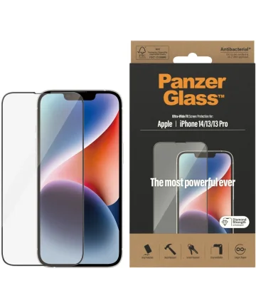PanzerGlass Ultra-Wide Apple iPhone 14 / 13 / 13 Pro Screen Protector Screen Protectors