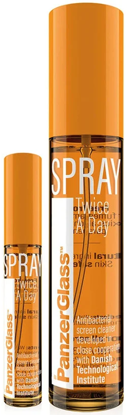 PanzerGlass Spray Twice a Day Schermreiniger Bundel (8 ML en 100 ML) afbeelding 2
