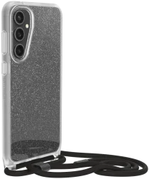 OtterBox React Necklace Samsung S23 FE Hoesje met Koord Glitter Clear afbeelding