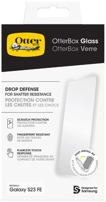 OtterBox Glass Samsung Galaxy S23 FE Screen Protector afbeelding 1