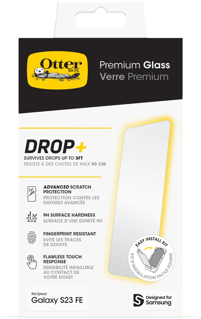 OtterBox Premium Glass Samsung Galaxy S23 FE Screen Protector Glas afbeelding 1