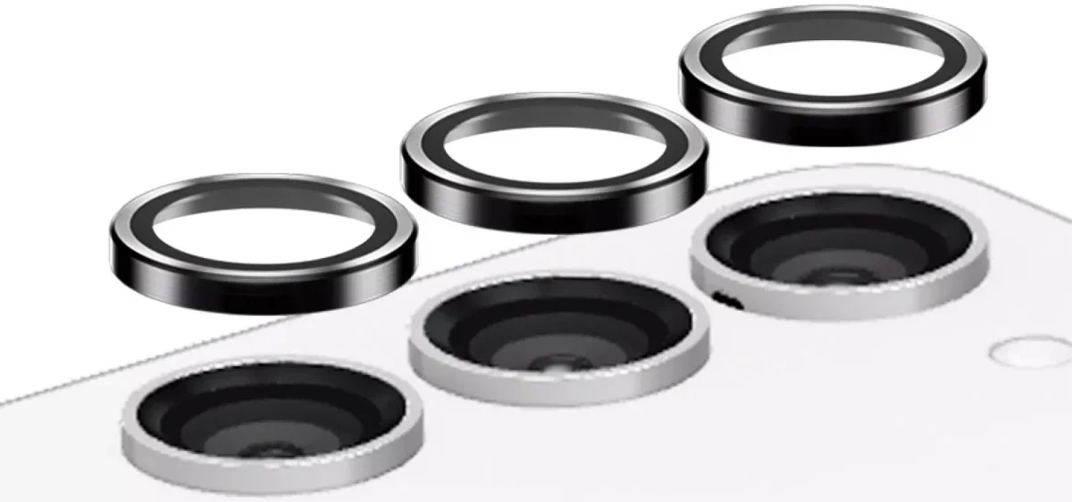 PanzerGlass Hoops Rings Samsung Galaxy S23 FE Camera Lens Protector afbeelding 2