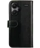 Rosso Element Xiaomi Redmi Note 13 Pro Plus Hoesje Wallet Case Zwart