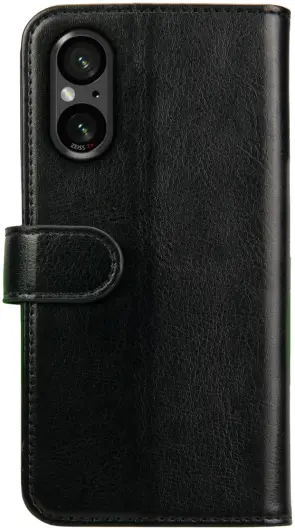 Rosso Element Sony Xperia 5 V Hoesje Book Case Wallet Zwart afbeelding 2