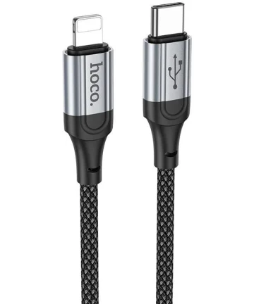 Hoco X102 USB-C naar Apple Lightning Kabel 27W PD 1M Grijs Kabels