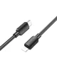 Hoco X96 20W Fast Charge PD USB-C naar Lightning Laadkabel 1M Zwart