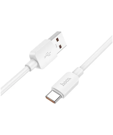 Hoco X96 100W Fast Charge PD USB naar USB-C Snellaad Kabel 1M Wit Kabels