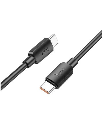 Hoco X96 100W Fast Charge PD USB-C naar USB-C Snellaad Kabel 1M Zwart Kabels