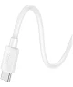 Hoco X96 100W Fast Charge PD USB-C naar USB-C Snellaad Kabel 1M Wit