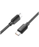 Hoco X96 60W Fast Charge PD USB-C naar USB-C Snellaad Kabel 1M Zwart