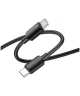 Hoco X96 60W Fast Charge PD USB-C naar USB-C Snellaad Kabel 1M Zwart