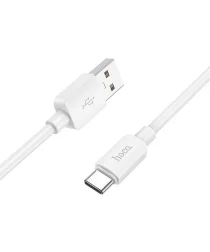 Hoco X96 27W Fast Charge PD USB naar USB-C Snellaad Kabel 1M Wit
