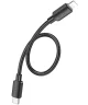 Hoco X96 20W Fast Charge PD USB-C naar Lightning Laadkabel 0.25M Zwart