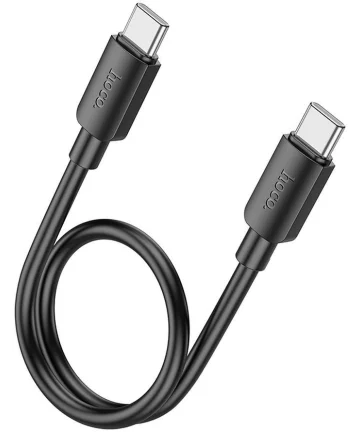Hoco X96 60W Fast Charge PD USB-C naar USB-C Laadkabel 0.25M Zwart Kabels