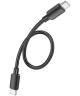 Hoco X96 60W Fast Charge PD USB-C naar USB-C Laadkabel 0.25M Zwart