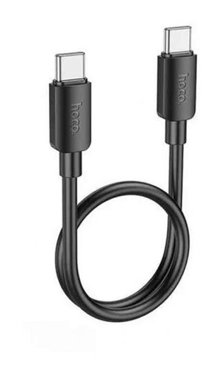 Hoco X96 60W Fast Charge PD USB-C naar USB-C Laadkabel 0.25M Zwart afbeelding 4