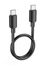 Hoco X96 60W Fast Charge PD USB-C naar USB-C Laadkabel 0.25M Zwart afbeelding 4
