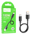 Hoco X96 100W Fast Charge PD USB naar USB-C Laadkabel 0.25M Zwart afbeelding 4