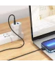 Hoco X83 20W Fast Charge PD USB-C naar Lightning Laadkabel 1M Zwart