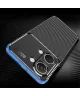 OnePlus Nord 3 Hoesje Siliconen Carbon TPU Back Cover Zwart