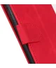 KHAZNEH Xiaomi Redmi Note 12S Hoesje Retro Wallet Book Case Rood