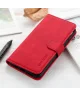 KHAZNEH Xiaomi Redmi Note 12S Hoesje Retro Wallet Book Case Rood