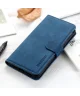 KHAZNEH Xiaomi Redmi Note 12S Hoesje Retro Wallet Book Case Blauw