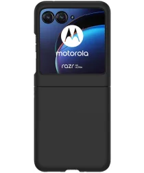 Motorola Razr 40 Ultra Hoesje Hard Plastic Back Cover Zwart