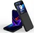 Motorola Razr 40 Ultra Hoesje Hard Plastic Back Cover Zwart afbeelding 2