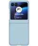 Motorola Razr 40 Ultra Hoesje Hard Plastic Back Cover Blauw