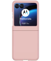Motorola Razr 40 Ultra Hoesje Hard Plastic Back Cover Roze