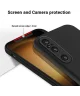 Sony Xperia 1 V Hoesje Siliconen Back Cover Zwart