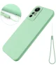 Xiaomi Redmi Note 12S Hoesje Siliconen Back Cover Groen