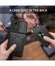Xiaomi Redmi Note 12S Hoesje met Camera Slider en Kickstand Ring Zwart