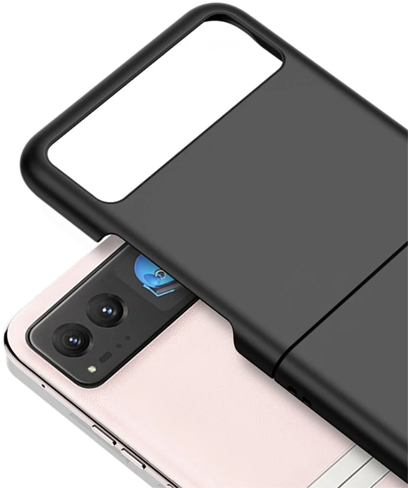Motorola Razr 40 Hoesje Hard Plastic Back Cover Zwart afbeelding 8
