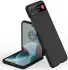 Motorola Razr 40 Hoesje Hard Plastic Back Cover Zwart afbeelding 3