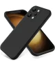 Xiaomi Redmi 12 Hoesje Siliconen Back Cover Zwart