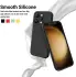 Xiaomi Redmi 12 Hoesje Siliconen Back Cover Zwart afbeelding 5