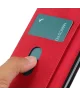 KHAZNEH Motorola Moto G14 Hoesje Retro Wallet Book Case Rood