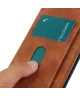 KHAZNEH Motorola Moto G14 Hoesje Retro Wallet Book Case Bruin